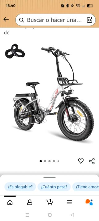Bicicleta Eléctrica Fafrees F20 Max casi nueva