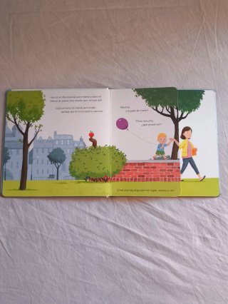 Libro infantil Animales al tren