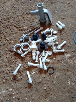 Bomba de piscina con accesorios