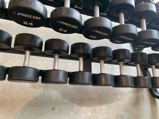 Mancuernas Precor (Juego Completo)