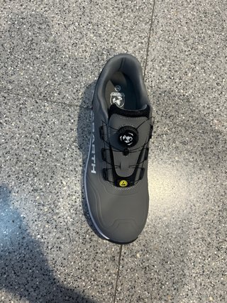 Bota de seguridad Abarth gris y negra Tallad