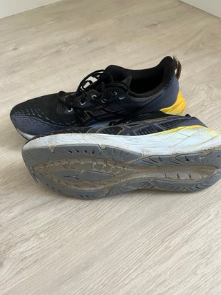 Zapatillas Asics Talla 46 Negro/Amarillo
