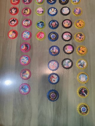 Tazos Dragon Ball GT CHAPS 1996