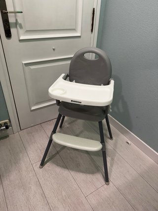 Trona KikkaBoo SPOONY 3 en 1 Plegable y ajustable