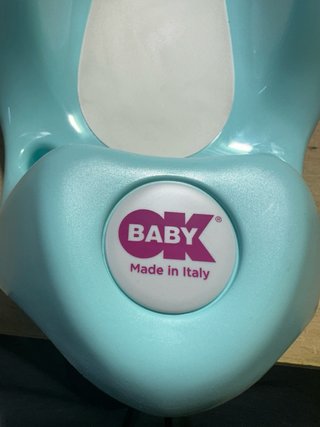 OKBABY Buddy Hamaca Baño Bebé  Ergonómica Azul
