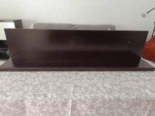 Conjunto de salón: repisa, mueble TV y mueble bar