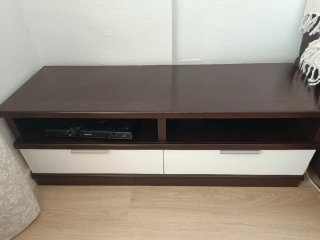 Conjunto de salón: repisa, mueble TV y mueble bar