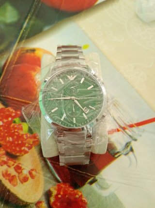 Orologio Emporio Armani Verde Argento
