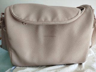 Bolso piel rosa carrito bebé Pasito a Pasito