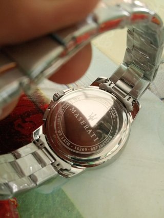 Orologio Maserati oro e argento