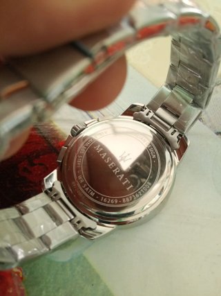 Orologio Maserati oro e argento
