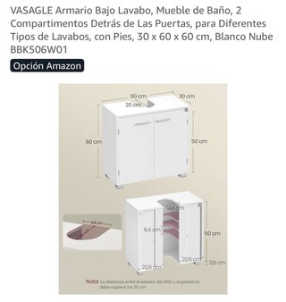 Armario lavabo BBK506