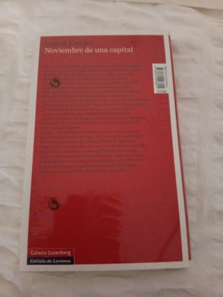 Noviembre de una capital