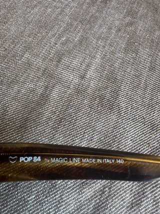 Occhiali da sole vintage anni 80 Pop 84