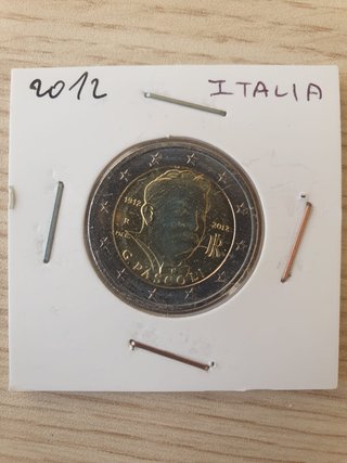 2€ Italia 2012 G. Pascoli