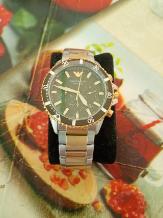 Orologio Emporio Armani Oro e Verde