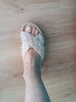 Sandalias con plataforma Inside Beige Talla 39
