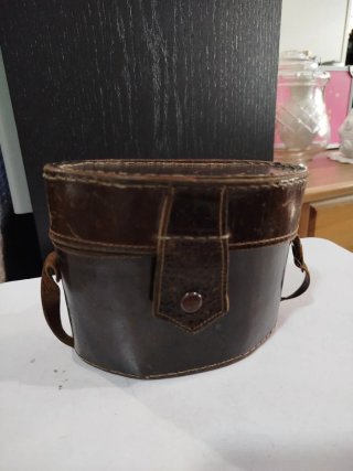 Cámara Capta II Vintage con Funda de Cuero