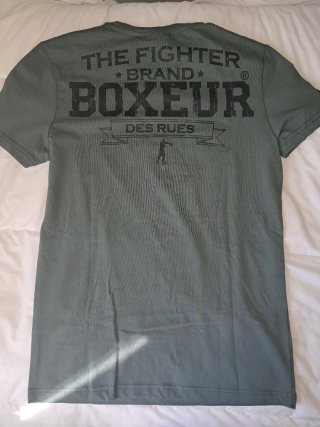 Camiseta Boxeur Des Rues Talla M Verde Oliva