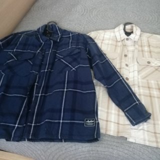 2 Camisas/Sobrecamisas a cuadros