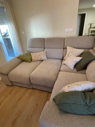 Sofá Rinconera Beige Nuevo