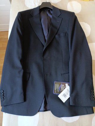 Traje de chaqueta hombre azul marino. Talla 48