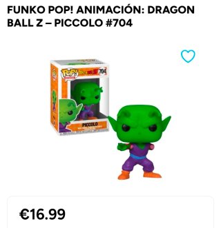 Funko Pop Piccolo 704 Dragon Ball Z