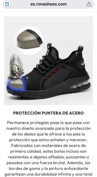 Zapatos de seguridad Rona Shoes mujer