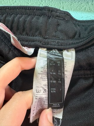 Pantalón de chándal Adidas negro
