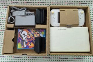 Nintendo JAPONESA Wii U Splatoon Set Blanco