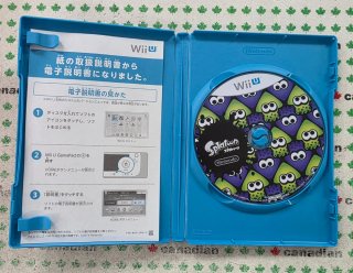 Nintendo JAPONESA Wii U Splatoon Set Blanco