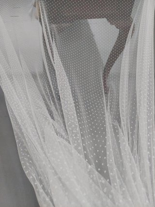Velo de novia tul plumeti