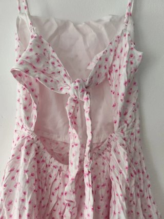 Mono floral rosa talla S