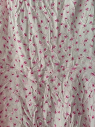 Mono floral rosa talla S