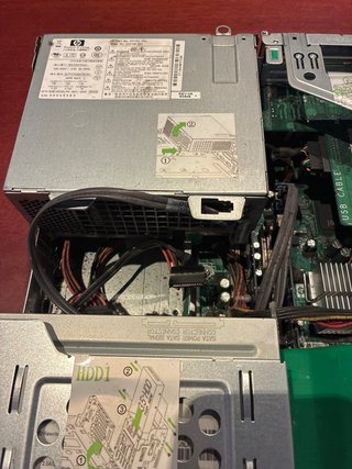 HP rp5700 CPU