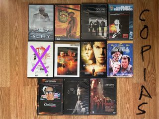 Colección DVD Clint Eastwood (Varias Películas)