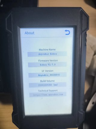 Impresora 3D Anycubic Kobra 1a Gen Negra