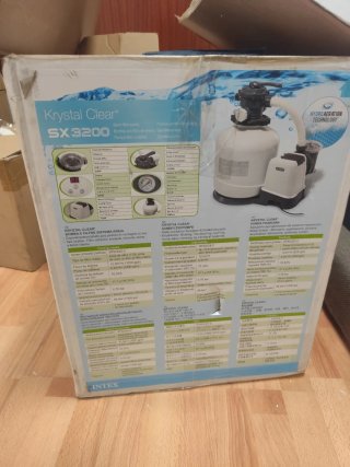 Bomba Filtro Agua Intex Krystal Clear SX3200