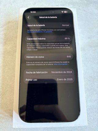 iPhone 16 Pro Apple Negro