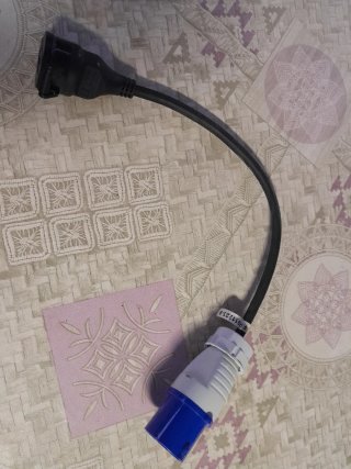 Adaptador Enchufe Industrial 220V