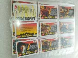 Jurassic Park Carte Ufficiali Collezione
