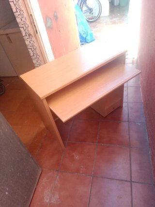 Escritorio madera marrón 92x44