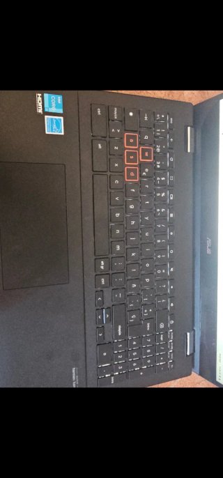 Asus Chromebook CX5501FE Negro/Gris