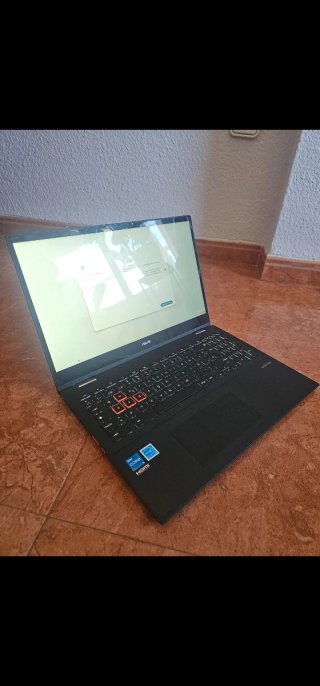 Asus Chromebook CX5501FE Negro/Gris