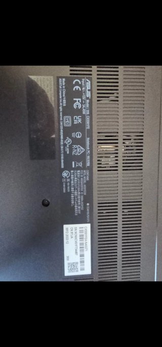 Asus Chromebook CX5501FE Negro/Gris