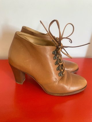 Botines de piel tacón Sezane