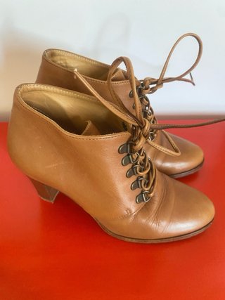 Botines de piel tacón Sezane
