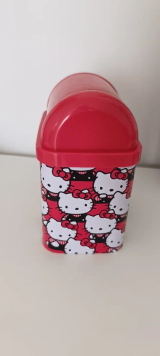 Mini papelera Hello Kitty Sanrio vintage 1990