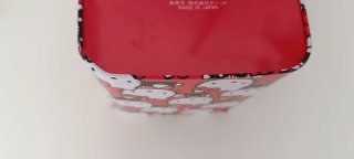 Mini papelera Hello Kitty Sanrio vintage 1990