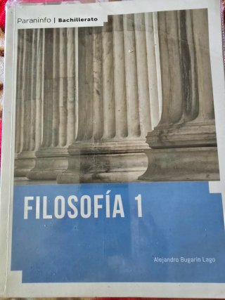 Libro de 1 bachillerato Filosofía 1